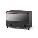  пар печь тостер 2 листов жарение черный BLSOT-011-B Iris o-yama[ таймер имеется модный compact маленький размер ]. покупка 