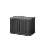  Mini запирающийся шкафчик темно-серый W90×D52×H60cm ML-600PP ( место хранения наружный место хранения удобный место хранения старт  King Iris o-yama). покупка 