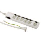  ом электро- машина earth &. защита /3P штекер соответствует индивидуальный переключатель имеется . электро- ответвление 6 выход 1.8m ( номер товара )00-1259 HS-T1259W[ разветвитель * удлинитель :. защита есть ответвление ]. покупка 