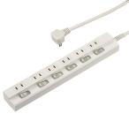 Yahoo! Yahoo!ショッピング(ヤフー ショッピング)オーム電機 節電タップ 6個口 2m00-6920 HS-TP62PBT-W[電源タップ・延長コード:個別スイッチ付タップ]