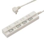 Yahoo! Yahoo!ショッピング(ヤフー ショッピング)オーム電機 雷に強い節電タップ 4個口 2m 白00-6922 HS-TPK42PBT-W[電源タップ・延長コード:雷ガード付タップ]