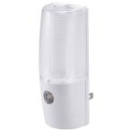 オーム電機 LEDナイトライト 光量自動調整 明暗センサー 白色LED06-0631 NIT-ALA6MCL-WN[照明器具:ナイトライトコンセント式](ポイント利用)