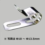 オーム電機 ステンレス片サドル 508 10個入09-1581 DZ-SK508[電線支持・結束用品:サドル・ステップル・コードクリップ] 爆買