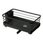 Ｓポゼ Wコート水切り スリム メタリックグレー アスベル [ASVEL キッチン用品 水周り用品 水切りかご トレー] 爆買