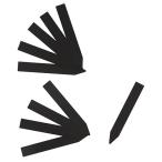  сад чёрный этикетка вертикальное письмо 10.5cm 10 листов входит сделано в Японии 10.5cm ( садоводство для рассада для цветок для посадочная машина горшок название . садоводство безопасность 3). покупка 