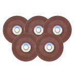 オフセット砥石 5枚組 100MMX4MM 藤原産業 [先端工具 ジスク 両頭アクセサリ オフセット砥石] 爆買