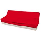 Arie(アーリエ) ソファーカバー クイーン ソファーベッド用 W175-195×D85-100×H30-45cm レッド