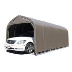 送料無料　パイプ車庫 3056BSB セダン用 角パイプベース式 〔テント一式/埋め込み不要〕 ナンエイ　南栄工業　車庫　ガレージ　ガレージテント