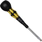 Wera ヴェラ 1834 ボールグリップ レーザーチップドライバー DARUMA -6.0×100mm yellow