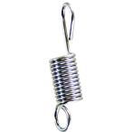 （メール便可）WAKI 和気産業 ユニクロメッキ 引バネ 1X7X30.5mm SR-763