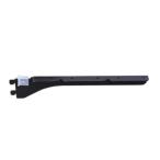 （メール便可）WAKI 和気産業 1×4ピラシェル棚受 1×4材 3枚用 右用 黒 サイズ256mm WPS009