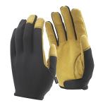 （メール便可）おたふく手袋 FUBAR フーバーマイクロファイバーグローブ インサイドベルトモデル ブラック×キャメル LLサイズ FB-51