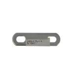 （メール便可）八幡ねじ Uボルトプレート ZU 25A 5/16×1 ねじ径W5/16（M8） 内幅36~37mm用