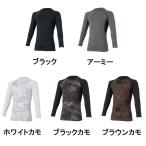 （メール便送料無料）コーコス信岡 グラディエーター ウォームパワーサポート 長袖 保温性×裏起毛 UVカット ハイパーストレッチ 消臭テープ G-1818