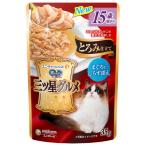 Yahoo! Yahoo!ショッピング(ヤフー ショッピング)ユニ・チャーム 銀のスプーン 三ツ星グルメ パウチ とろみ仕立て 15歳頃から まぐろにしらす添え 35g （コンパクト便可）