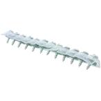 ダイドーハント ショート連結波板ビス 12連x8本 4.2×23mm クリアー