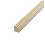 杉　モールディング　化粧入隅　約幅１０ｍｍ×高さ１０ｍｍ×長さ２９５０ｍｍ (店舗受取のみ)