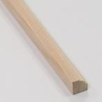 桧　モールディング　化粧入隅　約幅１０ｍｍ×高さ１０ｍｍ×長さ２９５０ｍｍ (店舗受取のみ)