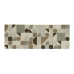  есть перевод кухонный коврик робот пылесос * пылесос удобно 45×120cm графика Brown ... кухня коврик модный антибактериальный дезодорация защита от плесени огнестойкий ND-1341