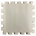  есть перевод Kyowa под дерево интерьер коврик под дерево белый 300mm×300mm×10mm 9 листов входит коврик из секций 