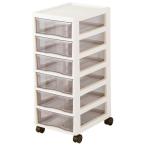 JEJアステージ Astage JEJ アプロスA4 深6 アイボリー レターケース 深型 書類収納 収納ケース 書類ケース 引き出し キャスター インデックスシール付き