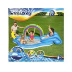  есть перевод Bestway Rainbow автомобиль in игровой центр бассейн винил бассейн размер 257×145×91cm лучший way 
