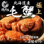 [ Hokkaido производство шерсть .570g×3] Hokkaido четырёхугольный волосатый краб!! высшее холод ....... Boyle . внезапный скорость рефрижератор! вода производство промышленные круги . пробовать ограничение период только бесплатная доставка Hokkaido четырёхугольный волосатый краб 570g 3 хвост комплект 