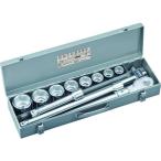 ■TONE ソケットレンチセット 差込角19.0mm 12点セット 6角【1162411:0】[店頭受取不可]