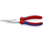 ■KNIPEX ロングラジオペンチ コンフォートハンドル クロムメッキ【1163349:0】[店頭受取不可]