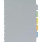 #KING JIM цвет указатель A4 вертикальный type 5 цвет 5 гора 5 листов 1 комплект 2/30 дыра [1303874:0][ витрина квитанция не возможно ]