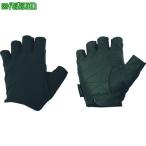 ■おたふく フーバー シンセティックレザーグローブ 5フィンガーレスモデル ブラック M【1477747:0】[店頭受取不可]