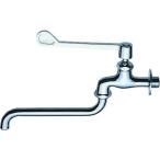 ■SANEI レバー式自在水栓 レバーハンドル 感染症対策 90度開閉 パイプの長さ170mm【1676955:0】[店頭受取不可]