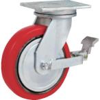 ■TRUSCO 重量キャスター 自在SP付 150MM 耐湿ウレタン車輪360KGF【2077209_0】[店頭受取不可]