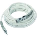 ショッピングTRUSCO ■TRUSCO 【売切廃番】 高圧エアホース 6×10M 白【2173380:0】[店頭受取不可]