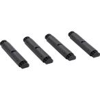 #TRUSCO pra полки для ножек только 4 шт. комплект высота 372mm для матирующий черный [2629921:0][ витрина квитанция не возможно ]