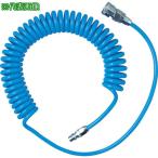 #TRUSCO α уретан пружина шланг голубой муфта есть 4m[3362795:0][ витрина квитанция не возможно ]