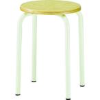 #TRUSCO круг стул из дерева сиденье * покраска ножек Φ420XH450 под дерево [3526577:0][ витрина квитанция не возможно ]