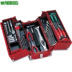 ショッピング店頭受取 ■TONE 整備用工具セット ツールセット 差込角9.5mm 56点セット シルバー【3596729:0】[店頭受取不可]