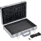 ショッピングTRUSCO ■TRUSCO アルミケース 片開き 388X247X81 シルバー【3895505:0】[店頭受取不可]