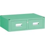 ショッピングTRUSCO ■TRUSCO 【売切廃番】 フレックスワゴン 2列引出 600X400 ヤンググリーン【3931412:0】[店頭受取不可]