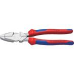 ■KNIPEX ウォーターポンププライヤー アリゲーター ソフトプラスチックハンドル 300mm【4469453:0】[店頭受取不可]