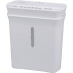 ■IRIS 102868 パーソナルシュレッダー ホワイト【4709850:0】[店頭受取不可]