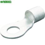 ■ニチフ 裸圧着端子 R形(100P) より線26.66~42.42 外寸22mm スタッド径10.5mm【4731433:0】[店頭受取不可]