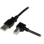 #StarTech USB кабель /A-B/1m/USB 2.0/480Mbps/ правый L type / мужской * мужской /BK[4932939:0][ витрина квитанция не возможно ]