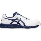 ショッピングピーコート ■ASICS ウィンジョブ CP113 ホワイト×ピーコート 27.0cm【5209696:0】[店頭受取不可]