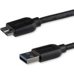 #StarTech USB 3.0 кабель / 50cm/Type-A - Micro-B/5Gbps/ тонкий модель / микро B[5391297:0][ витрина квитанция не возможно ]