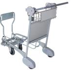 ■ダンディ ブレーキ付手荷物カート 150kg【5891138:0】[店頭受取不可]
