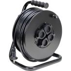 ■TRUSCO 電工ドラム ジェネラルリール30m 屋外用【6661089:0】[店頭受取不可]