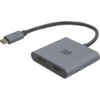 #RATOC USB Type-C to двойной HDMI дисплей адаптор (PD соответствует )[6848355:0][ витрина квитанция не возможно ]
