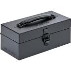 ショッピングTRUSCO ■TRUSCO 片開きツールボックス 210×102×80 つや消しブラック【6915832:0】[店頭受取不可]